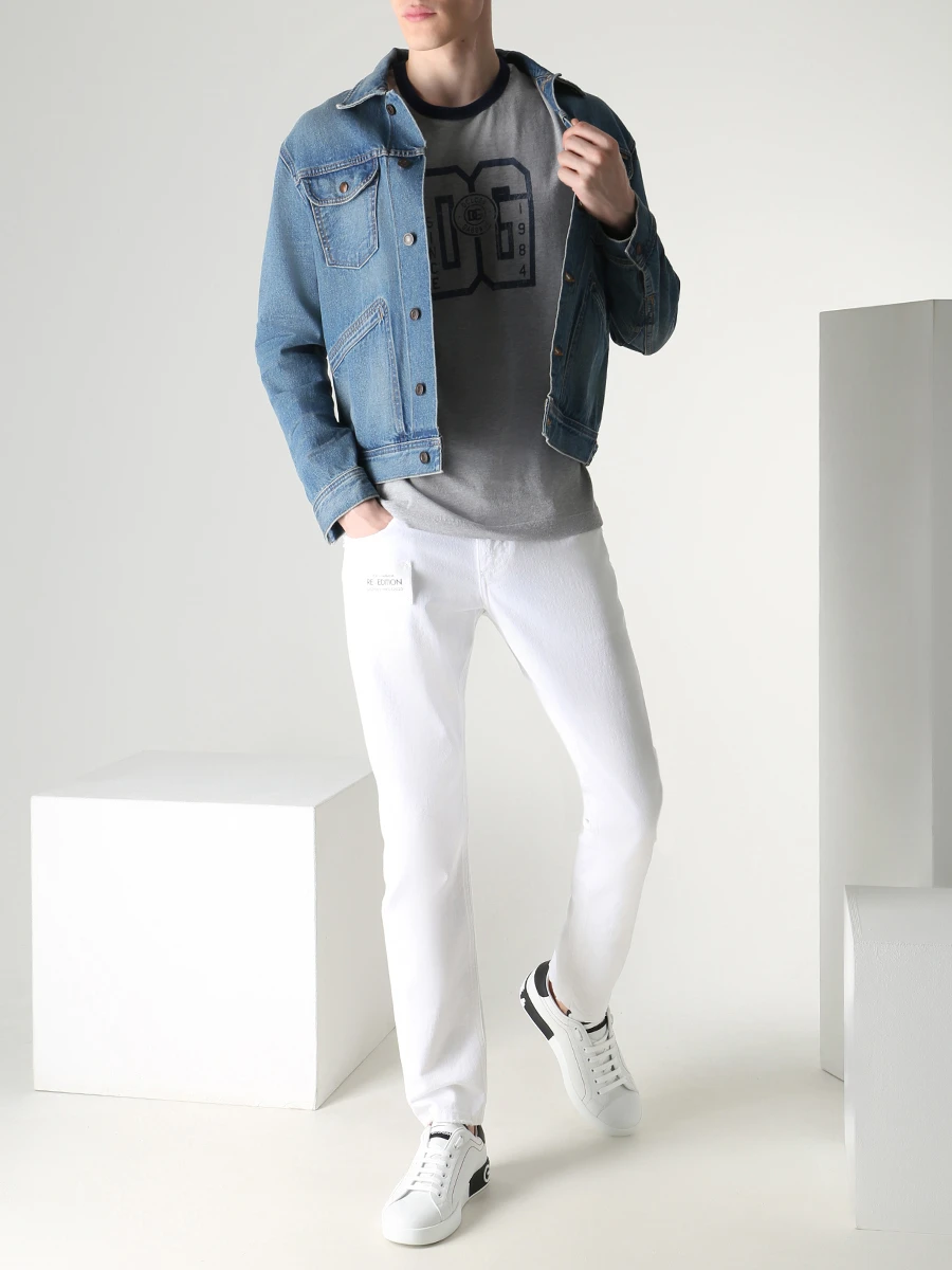 

Джинсы Regular Fit хлопковые, Белый, GYJCCD G8IS3 S9001