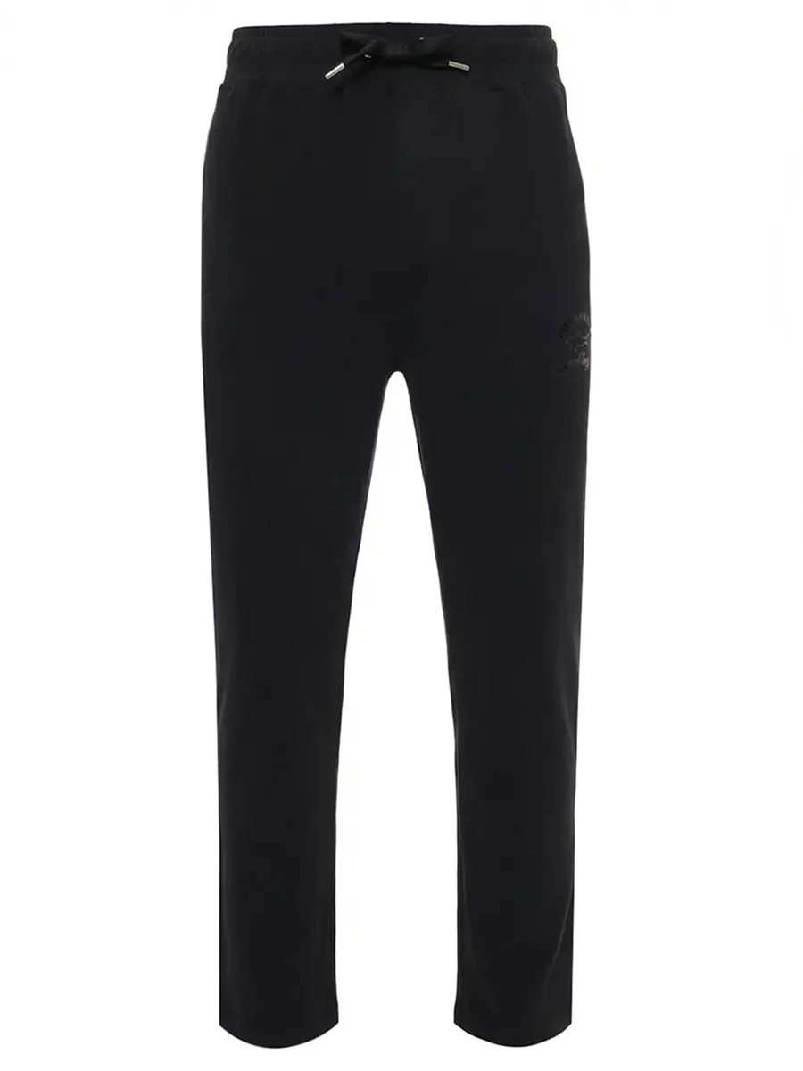 Брюки хлопковые PAUL & SHARK 11311972/011 Черный 