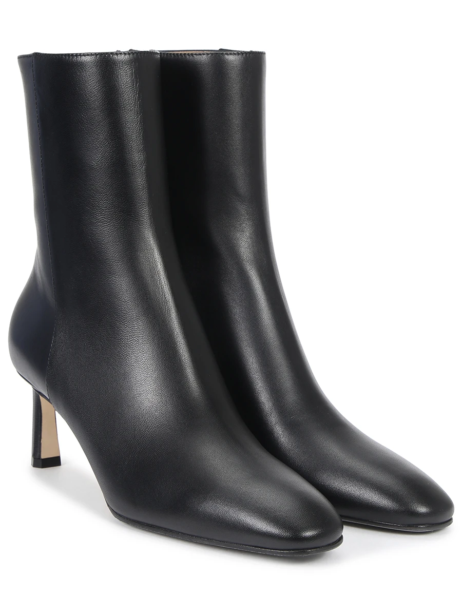 Ботильоны кожаные SR Kim SERGIO ROSSI B05090-MNAN07-1000-310 Черный  Фото 2