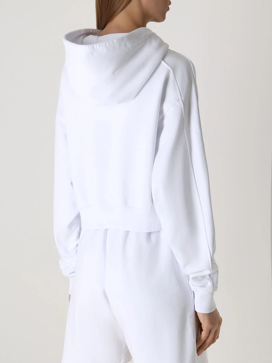 Худи хлопковое COMME DES FUCKDOWN CDFD2260 BIANCO Белый  Фото 3