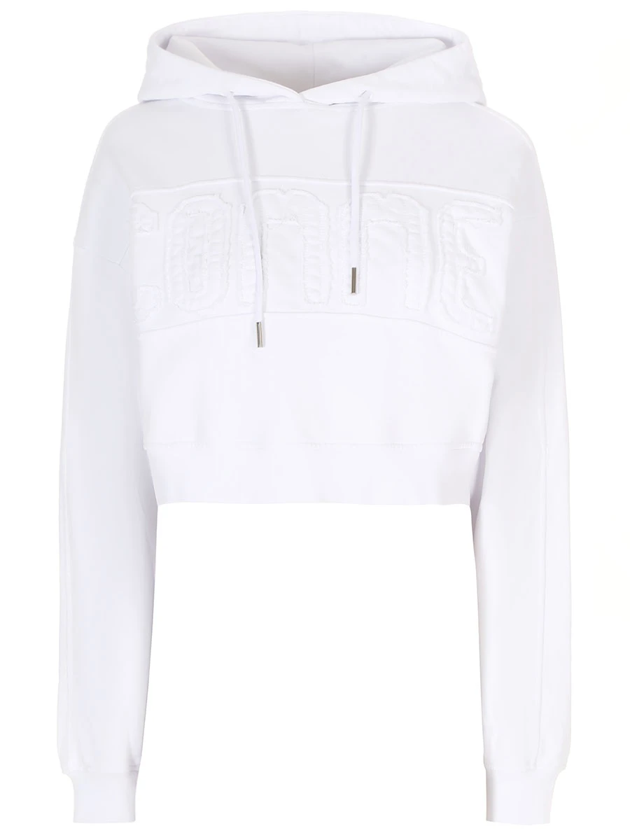 Худи хлопковое COMME DES FUCKDOWN CDFD2260 BIANCO Белый 