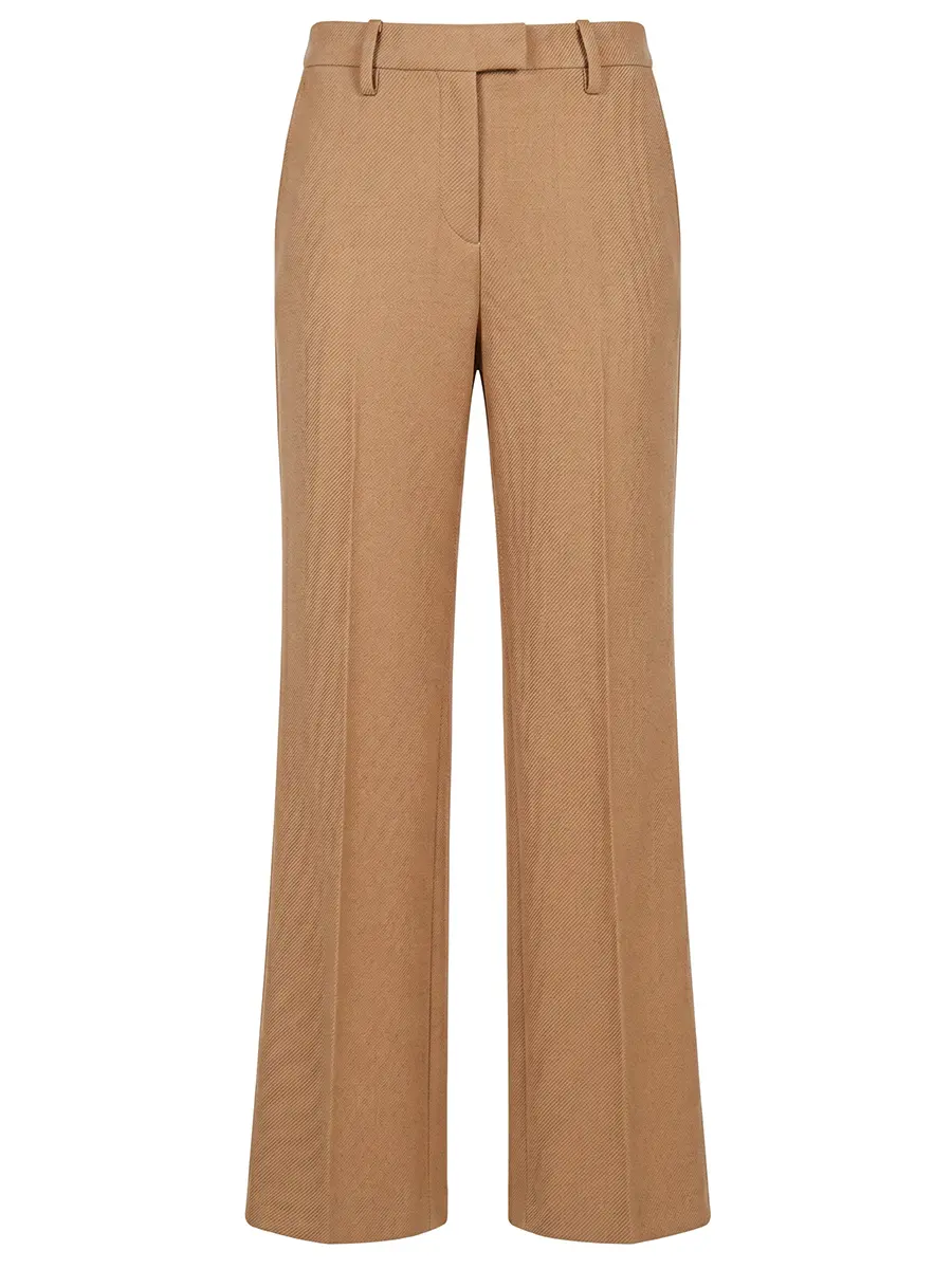 Брюки из вискозы и шерсти ETRO 12243 486 800 Бежевый 