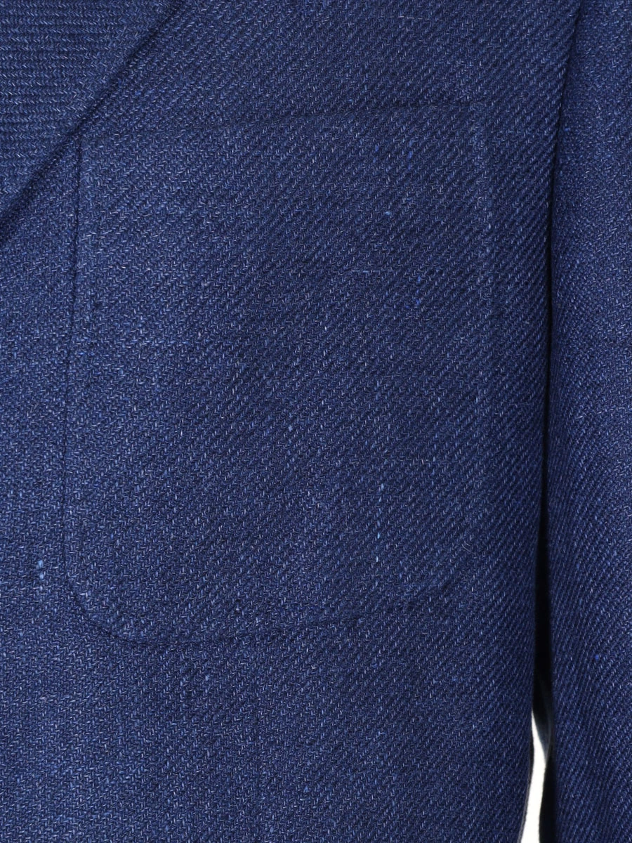 

Пиджак льняной, Синий, MW4827BND C802