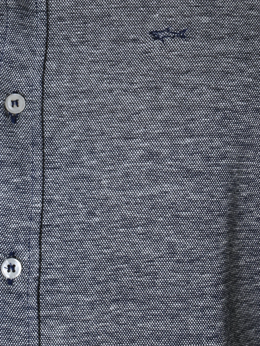 Рубашка Regular Fit из хлопка и льна PAUL & SHARK 23413156/125, размер 52, цвет полоска 23413156/125 - фото 5