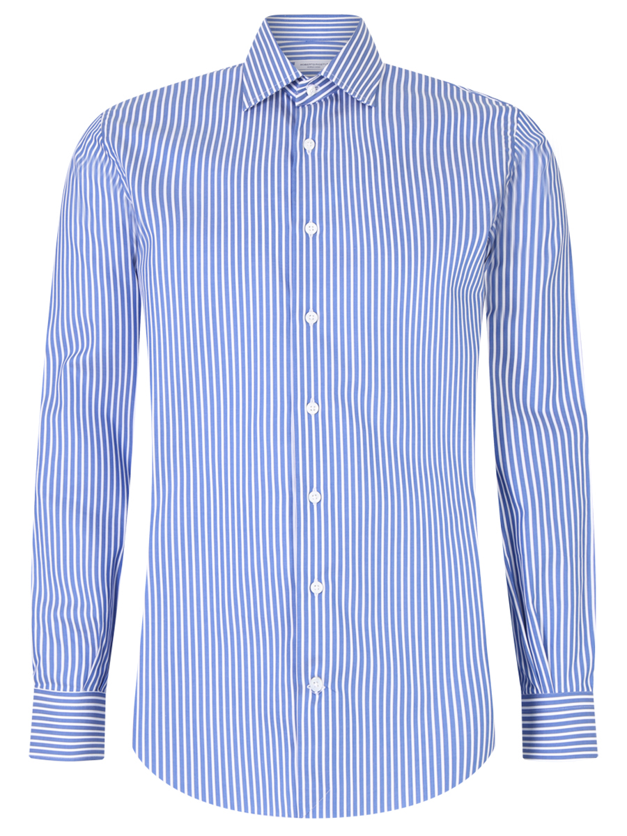 Рубашка Slim Fit хлопковая ROBERTO RICETTI