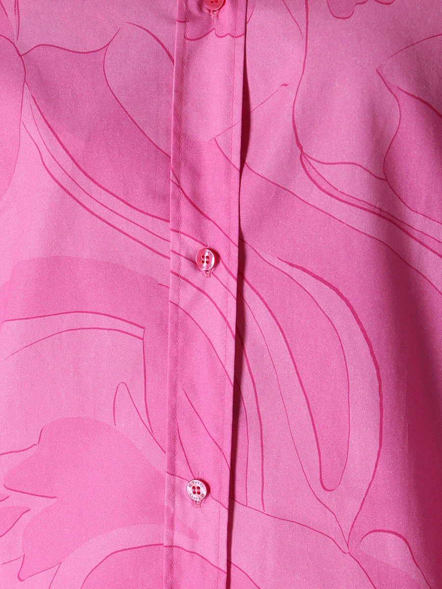 Рубашка хлопковая ETRO D12392 0650, размер 44, цвет розовый - фото 5