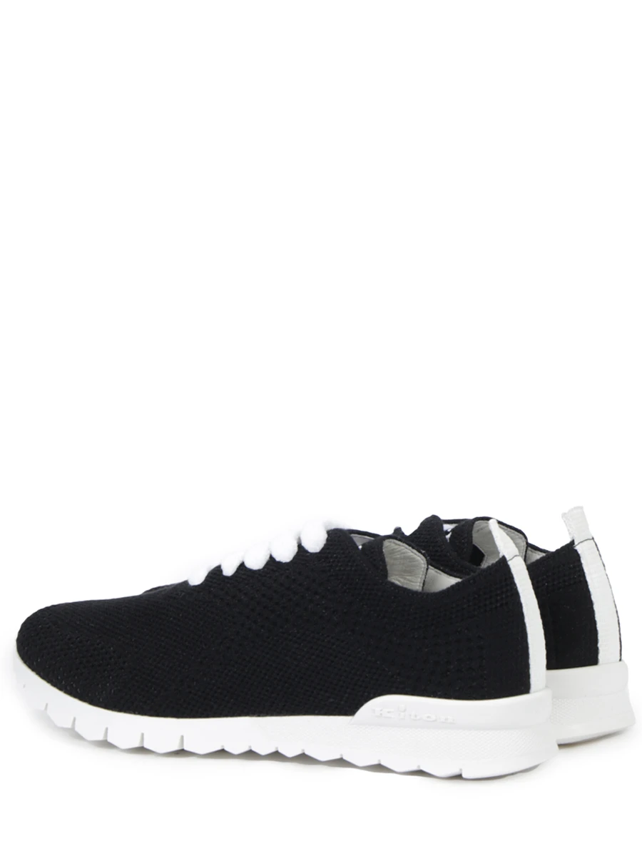 Кроссовки текстильные KITON DSSFITS N0084740 Черный  Фото 4