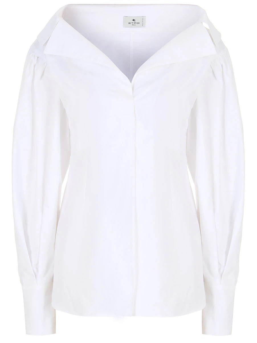 Блуза хлопковая ETRO 12407 6802 0990, размер 44 - фото 1