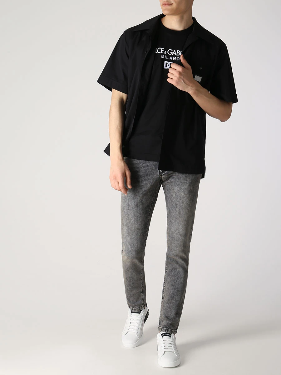 

Джинсы Slim Fit хлопковые, Серый, GY07CD G8HD8 S9001
