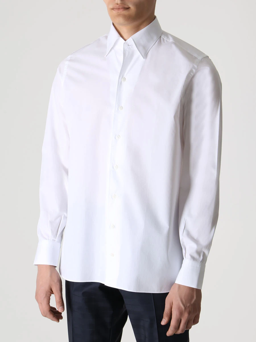 Рубашка Slim Fit хлопковая ROBERTO RICETTI CAMICIA AME BUSINESS/A-RA901, размер 60 CAMICIA AME BUSINESS/A-RA901 - фото 4