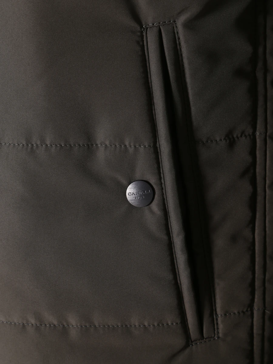 Жилет стеганый CANALI SG01121/804/O40804 Хаки Хаки  Фото 5