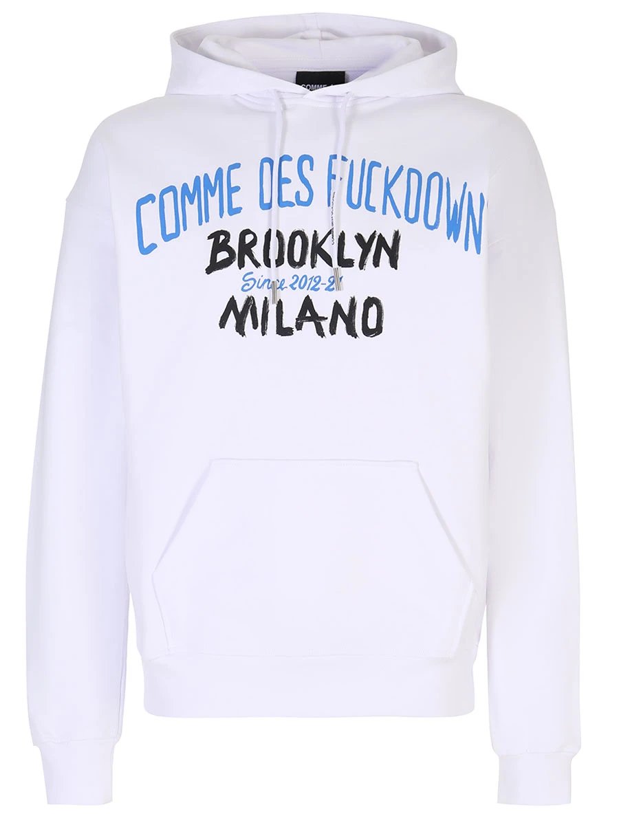 

Худи хлопковое, Белый, CDFU2164 BIANCO