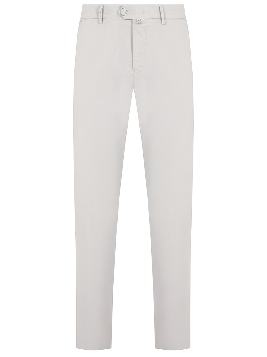 Брюки хлопковые KITON UFPPEJ0730B04008 Бежевый 