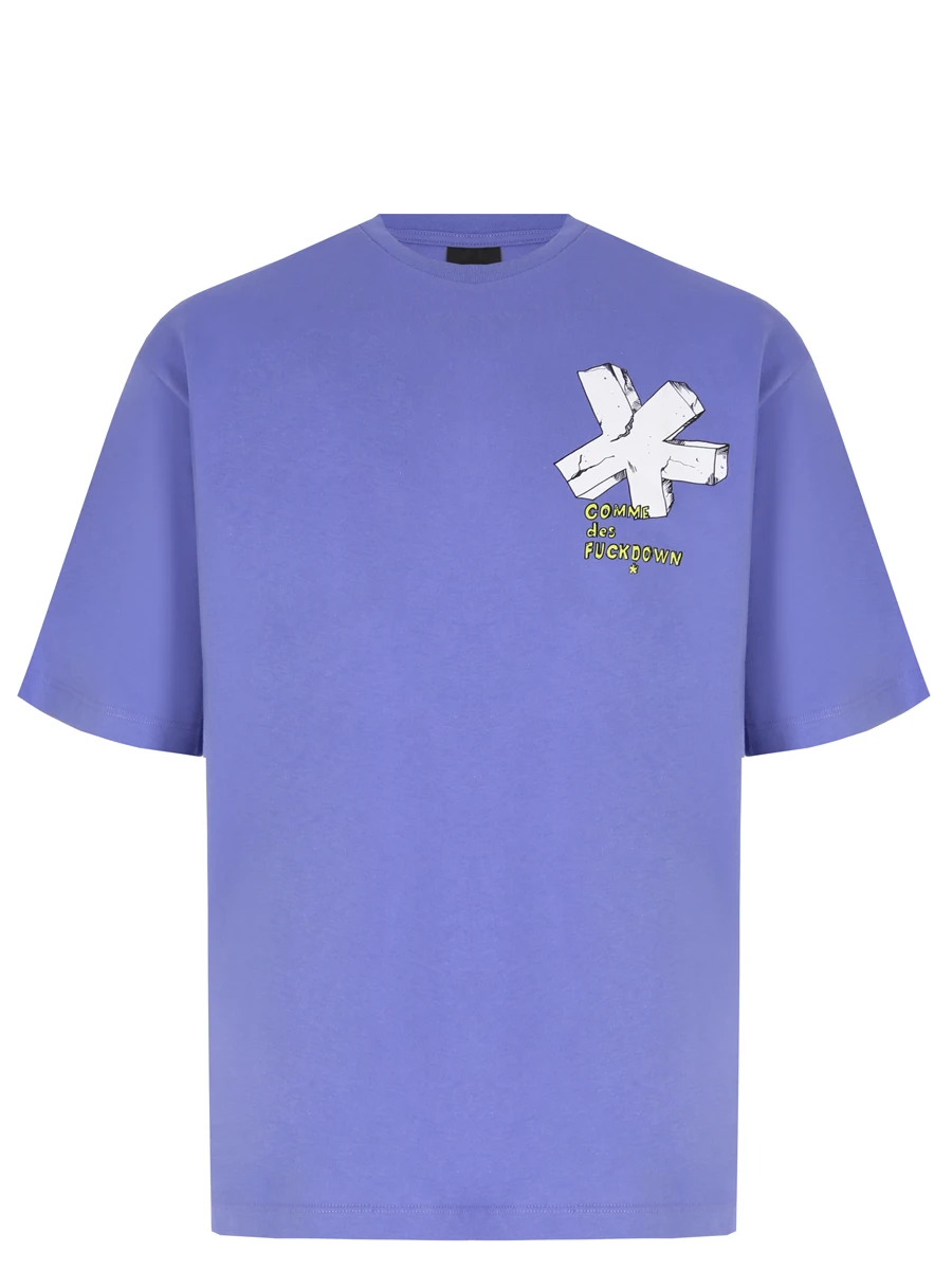 

Футболка хлопковая, CDFU2371 PURPLE LAVANDA