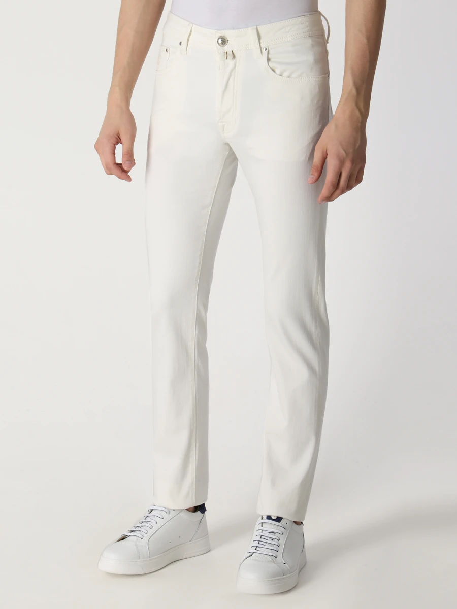 

Джинсы Slim Fit хлопковые, Белый, UQE04 30 S3732 183D BARD