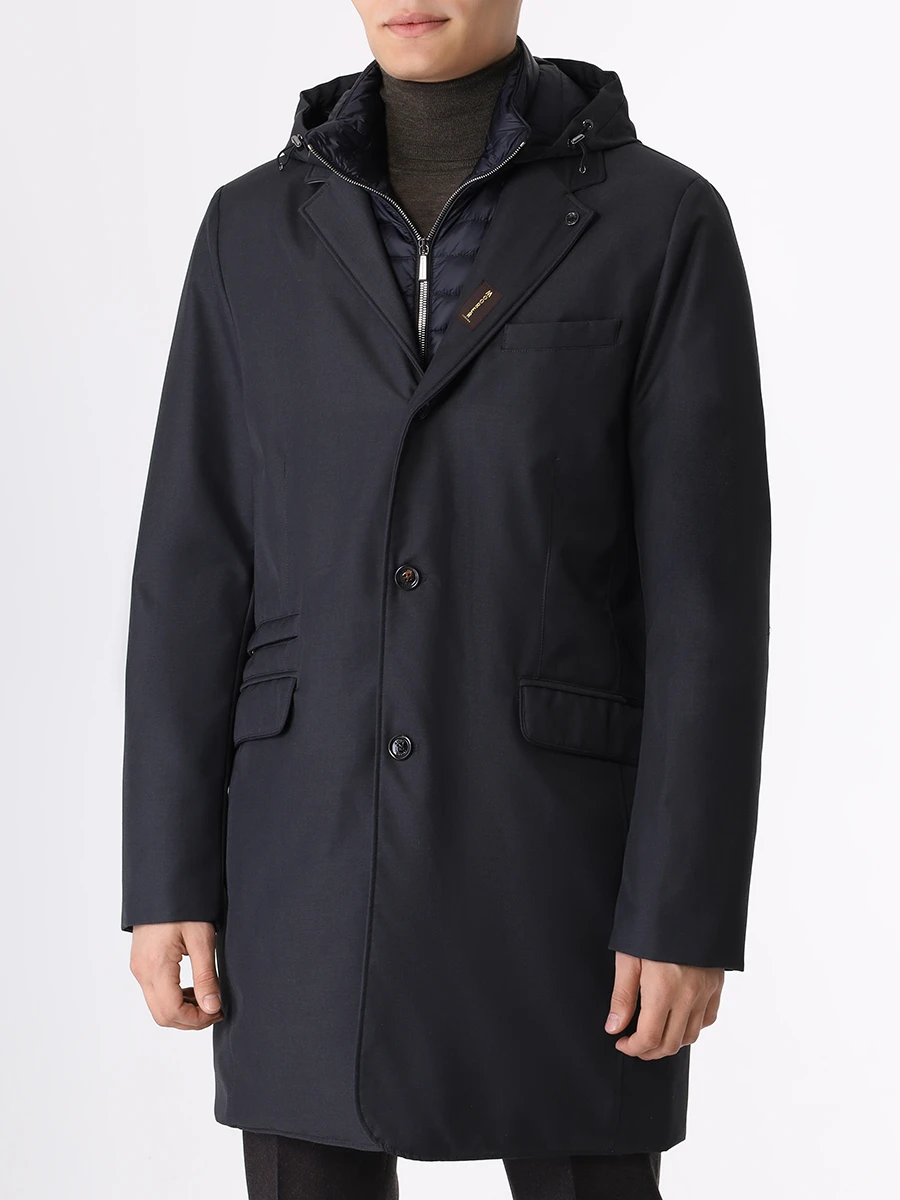 

Пуховик однотонный, Черный, REDON-PUM DARK GREY