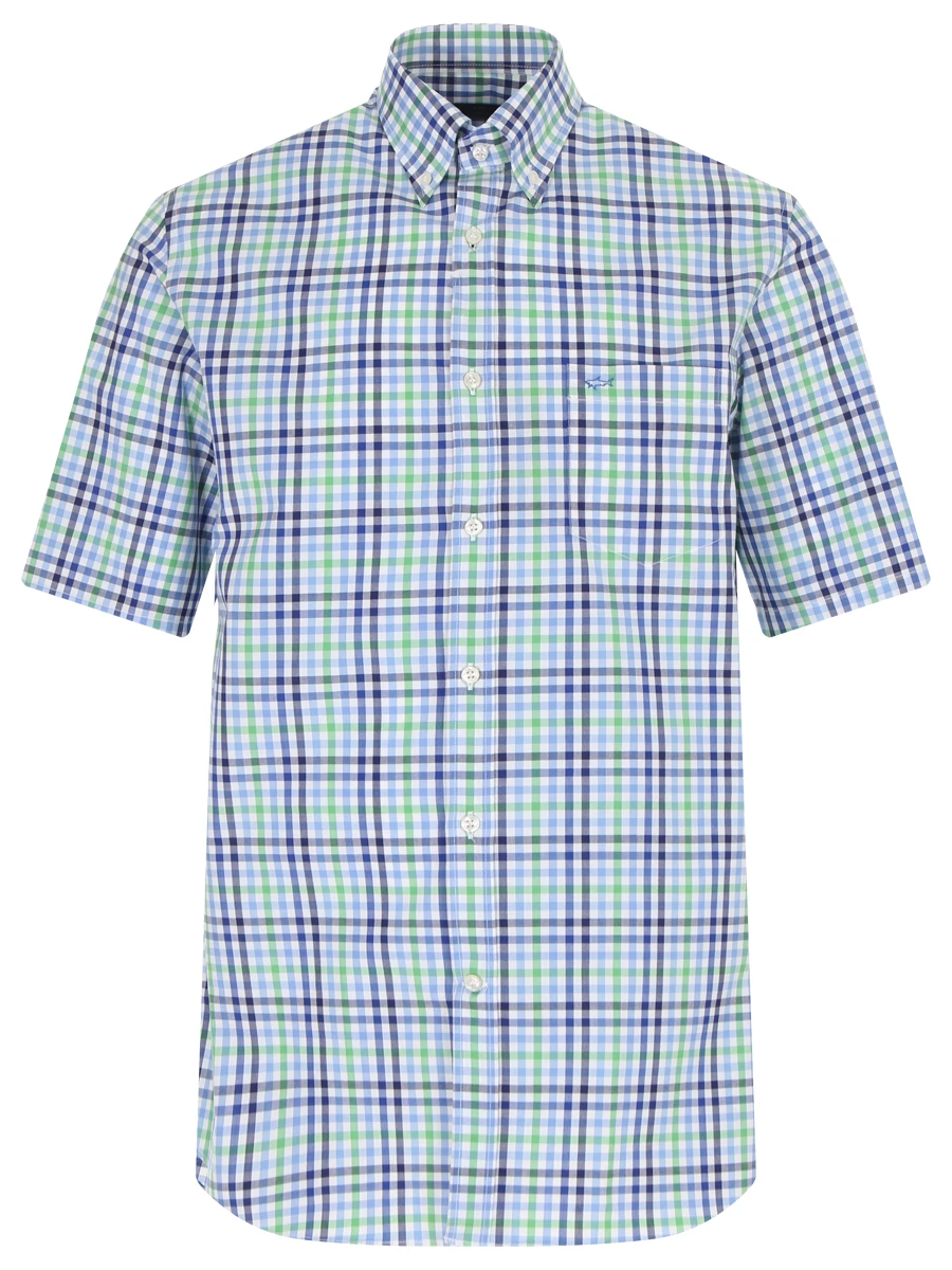 Рубашка Regular Fit хлопковая PAUL & SHARK 23413181/001, размер 52 23413181/001 - фото 1