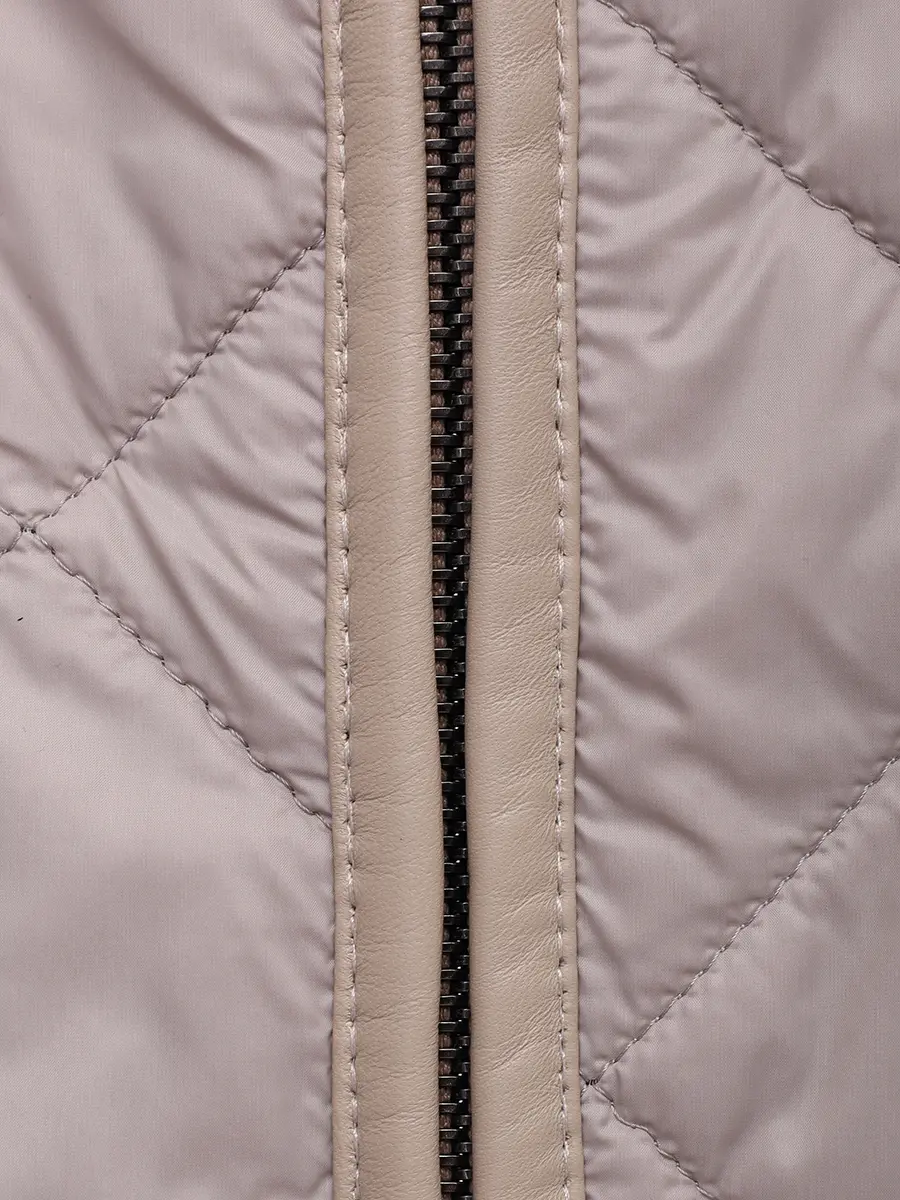 Пальто стеганое MANZONI 24 22M1032 NYTR2L8 Б Бежевый  Фото 6