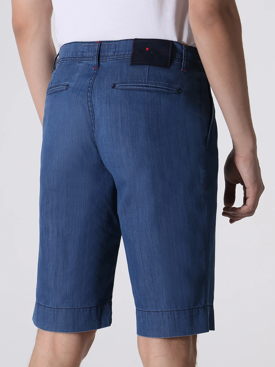 Шорты джинсовые KITON UPNJSBJ0744B01000 Синий  Фото 3