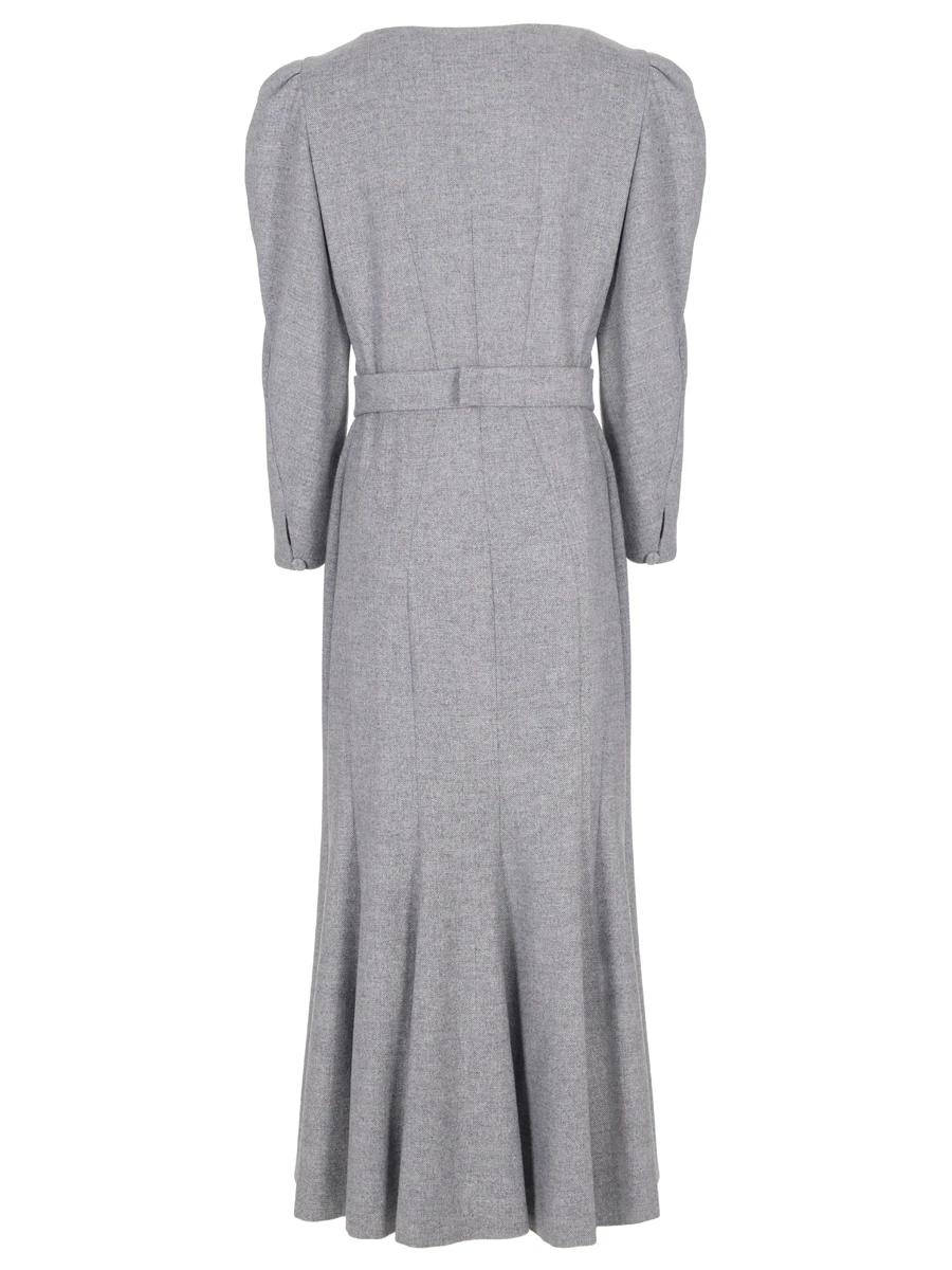 Платье шерстяное ULYANA SERGEENKO ABM011FW19P/0691T19 Голубой  Фото 2