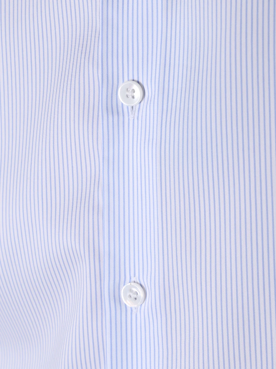 

Рубашка Slim Fit в полоску, Голубой, 8WGCCZ97 F9T6