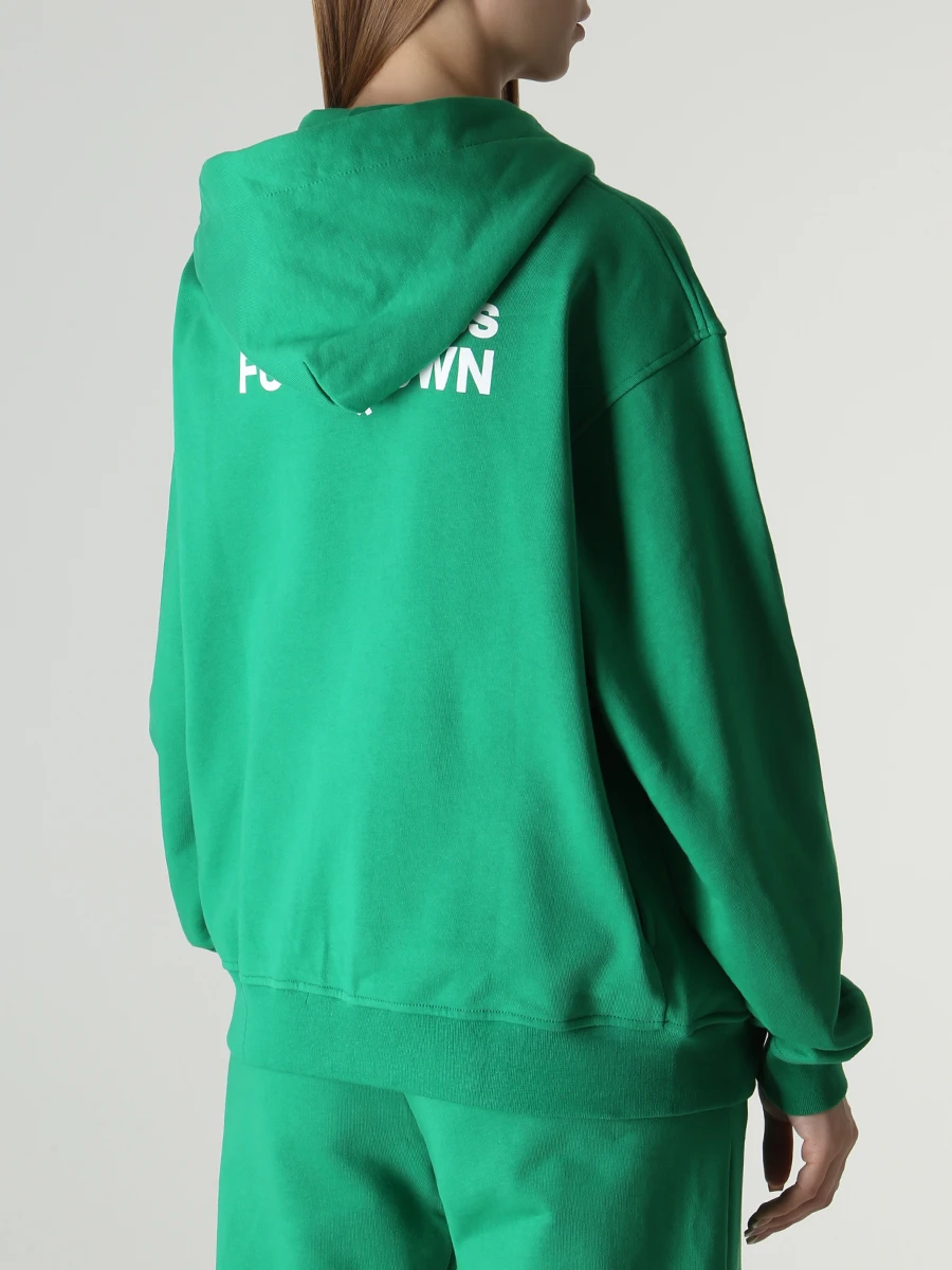 Олимпийка хлопковая COMME DES FUCKDOWN CDFD2080 VERDE Зеленый  Фото 3