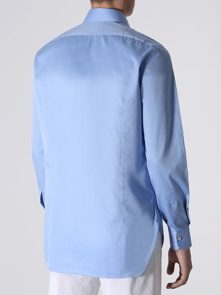 Рубашка Slim Fit хлопковая KITON UCCH0848203000, размер 50 - фото 3