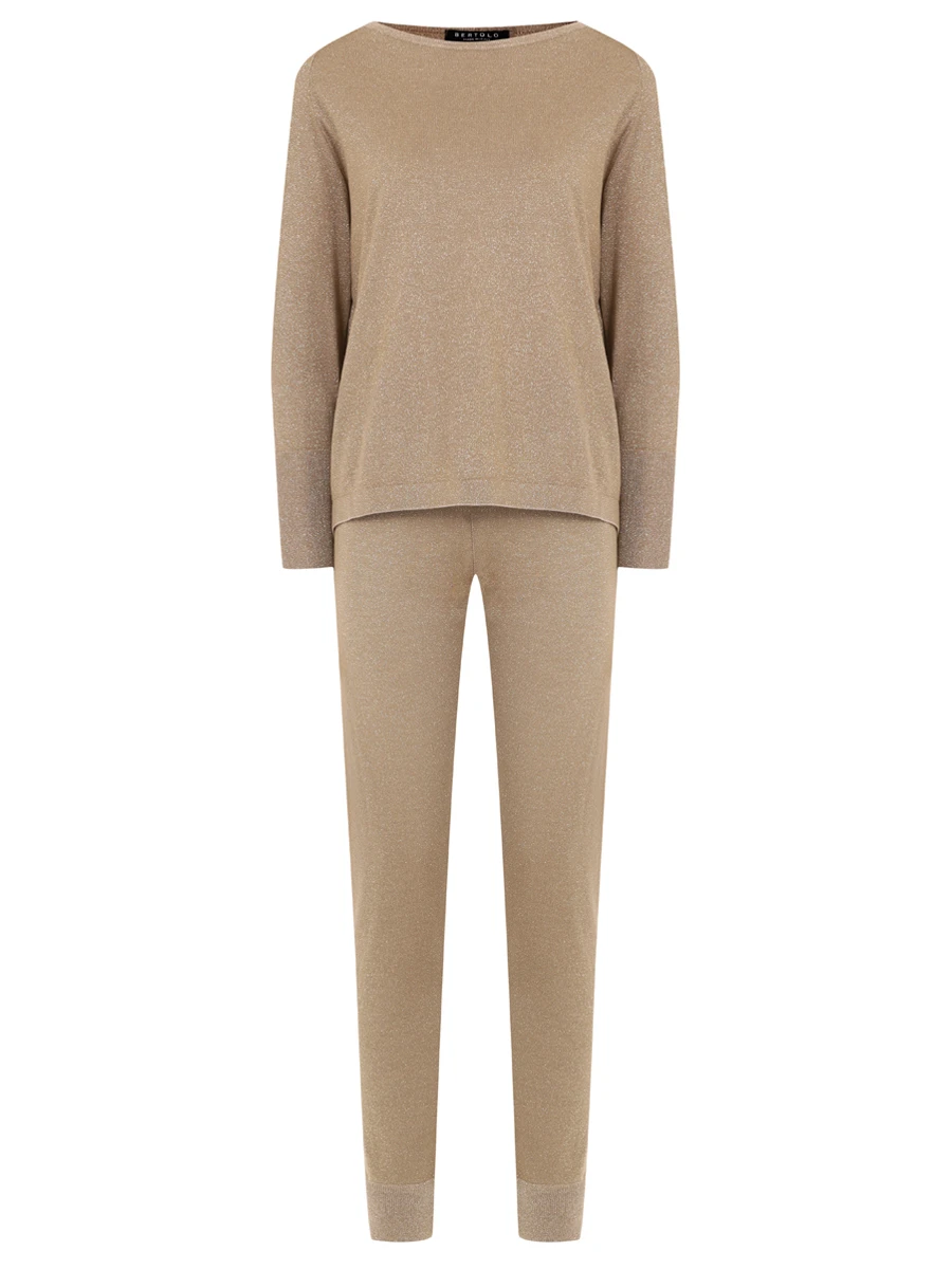 Костюм с люрексом BERTOLO LUXURY MENSWEAR 901627/901628 Золотистый Золотой 