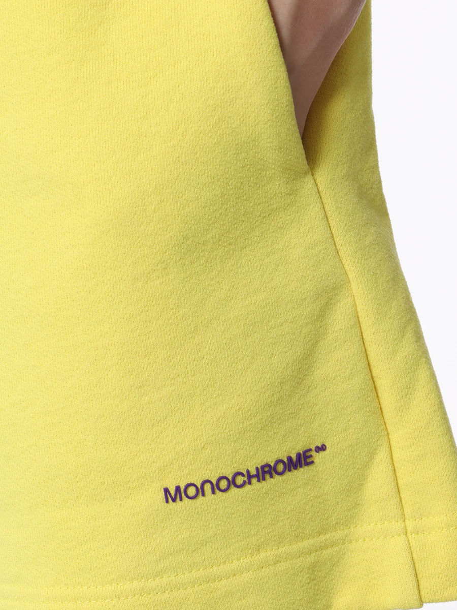 Шорты хлопковые MONOCHROME SHORTS ORGANIC ILLUMINATING, размер Один размер, цвет желтый - фото 5