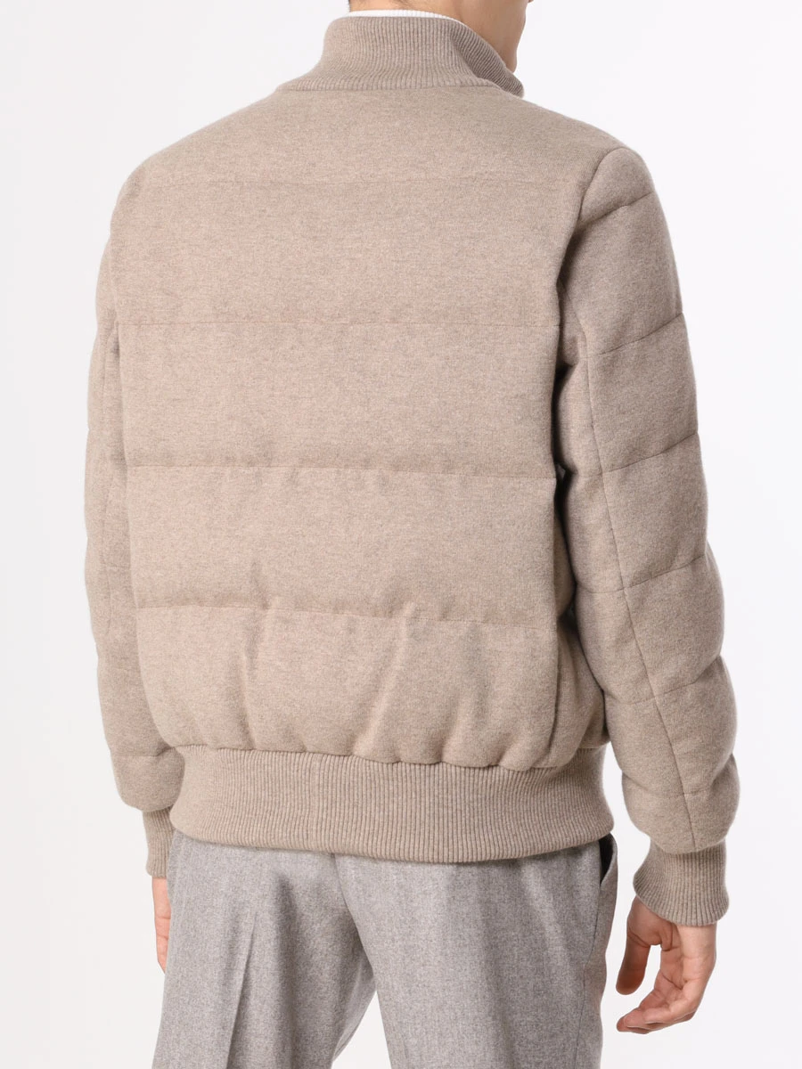 Бомбер стеганый SVEVO 01073SA22 200008 Бежевый  Фото 3