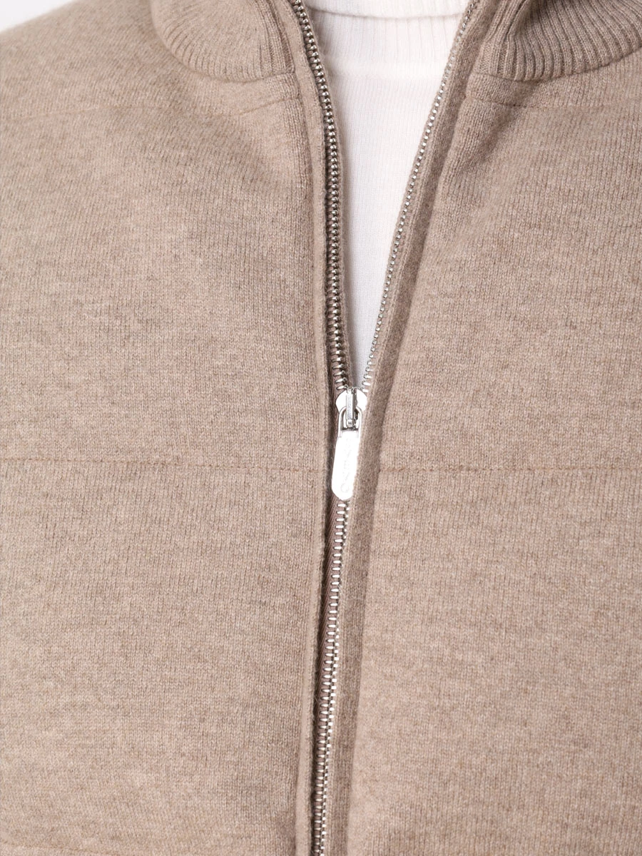 Бомбер стеганый SVEVO 01073SA22 200008 Бежевый  Фото 5