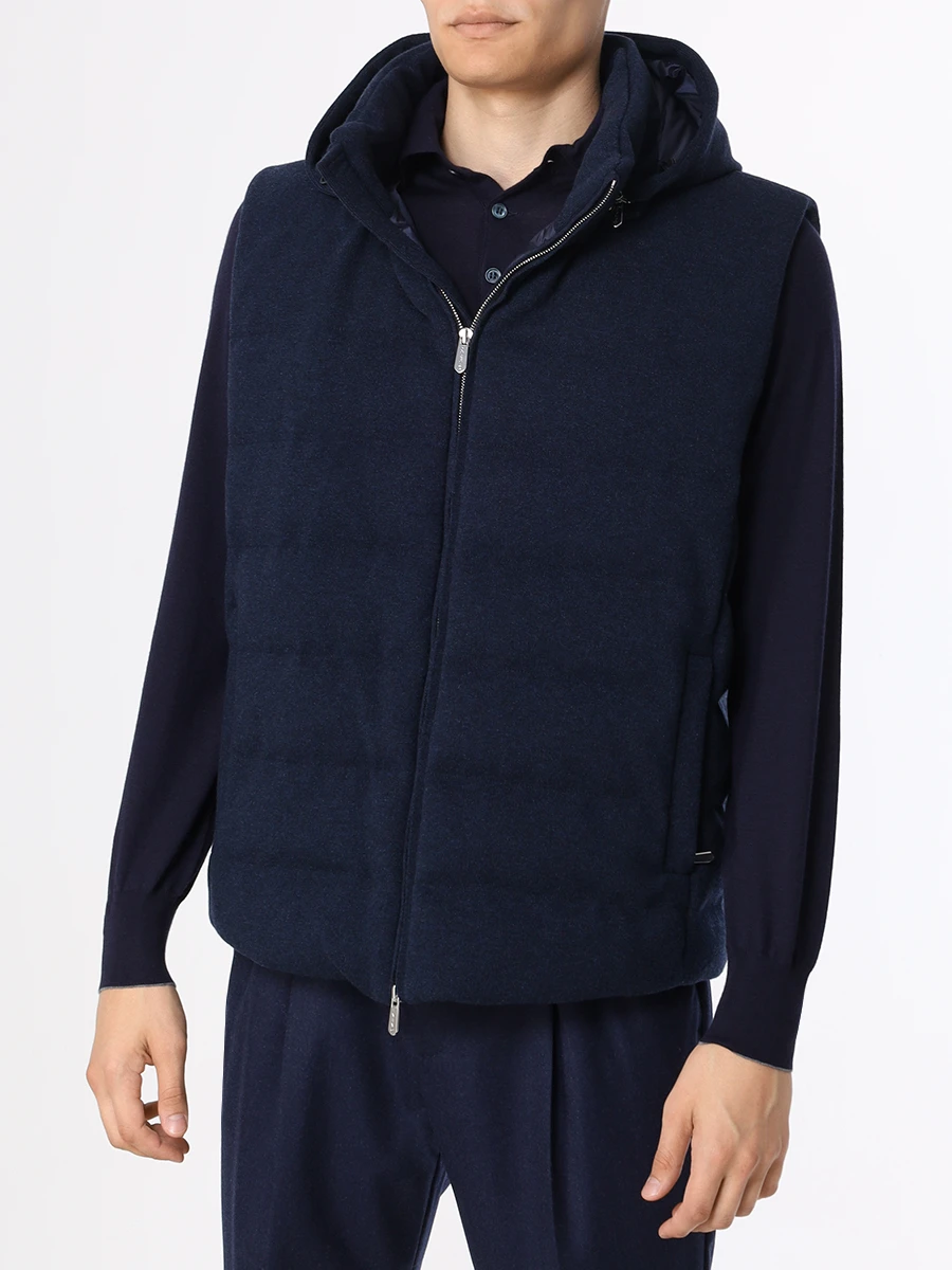 Жилет стеганый SVEVO 01075SA22 200065 Синий  Фото 4