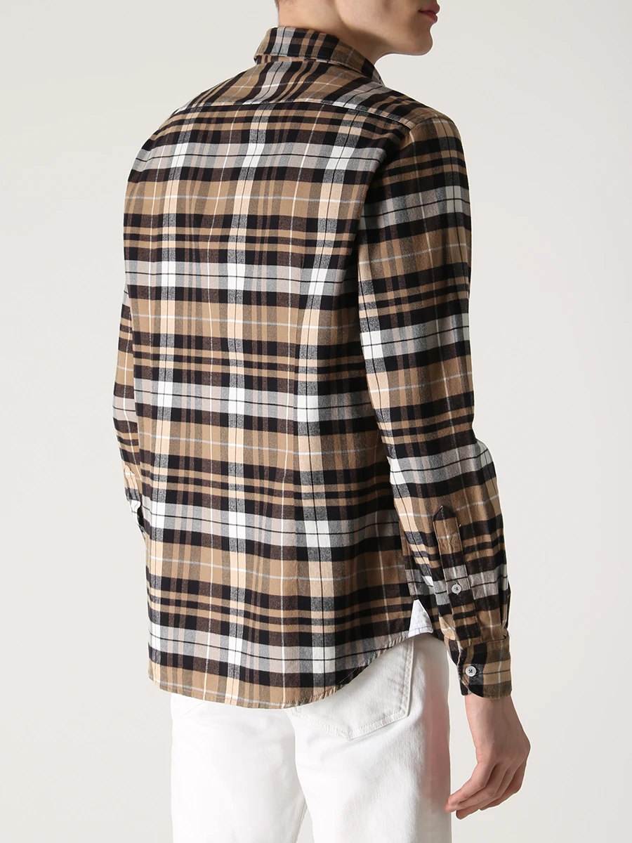 

Рубашка Regular Fit в клетку, Клетка, 232CN6839