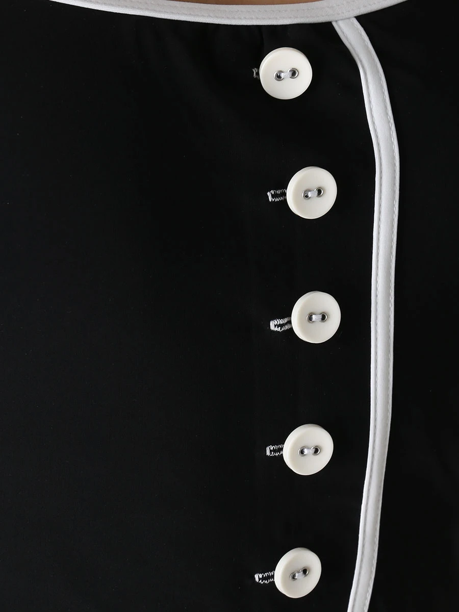 

Купальник сплошной, Черный, 23SS173/002