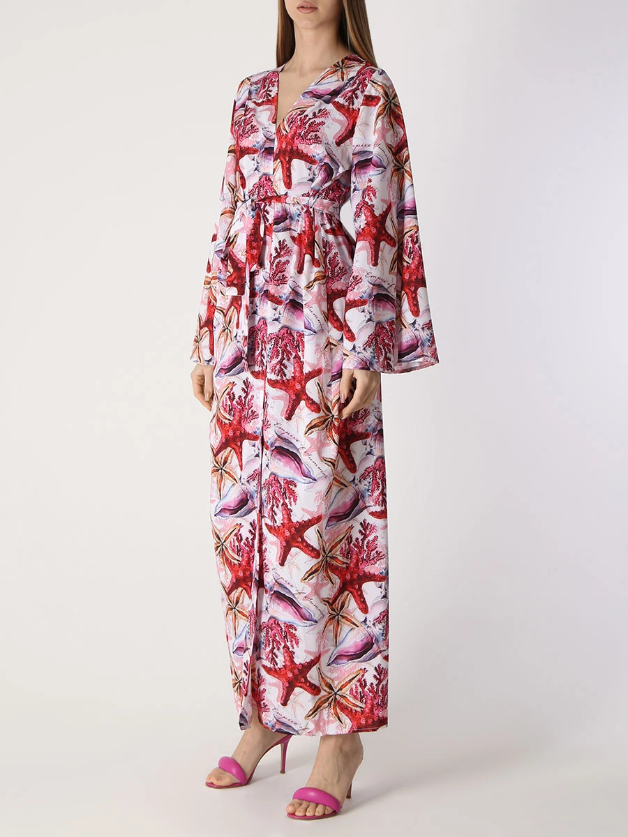 

Туника из вискозы с принтом, 4783 Морские звезды