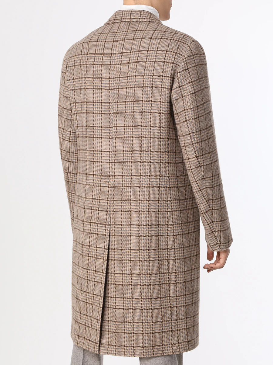 Пальто шерстяное STILE LATINO CUENEA GWK21987 N25 Бежевый  Фото 3