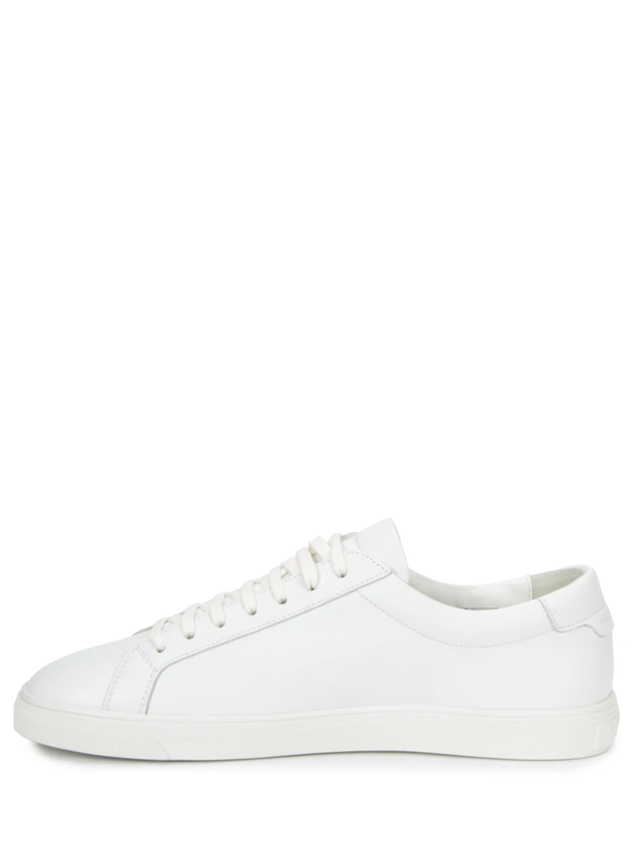 Кеды кожаные SAINT LAURENT 6068330M500 9030 Белый  Фото 3