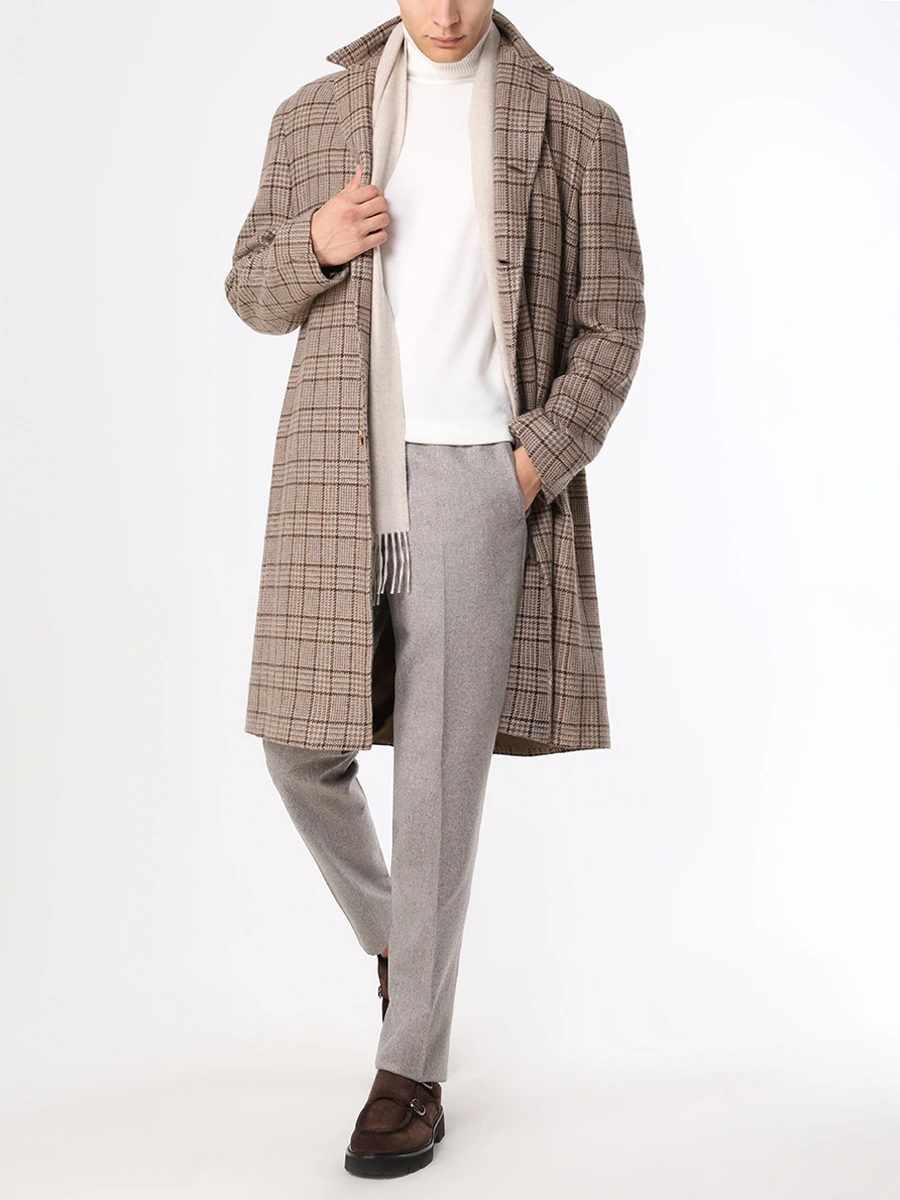 Брюки шерстяные STILE LATINO PSB5 UW21904 N10 Серый  Фото 2