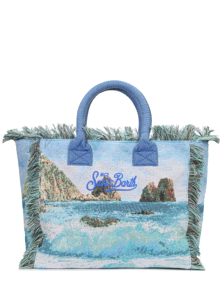 

Сумка из гобелена, Голубой, VANITY GOBELIN CAPRI 17 EMB