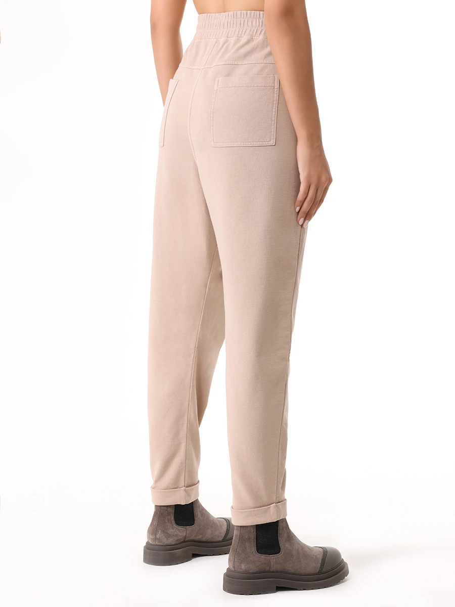Костюм хлопковый BRUNELLO CUCINELLI MD869SG200/MD869SG299 C8642 Бежевый  Фото 7