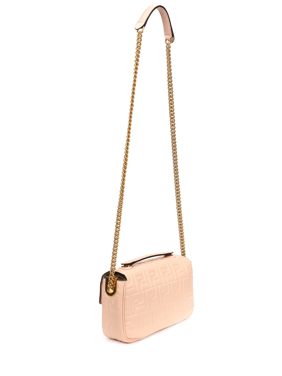 Сумка кожаная FENDI 8BR793AH9C F171M Розовый  Фото 3