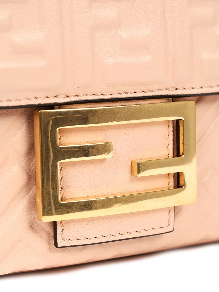 Сумка кожаная FENDI 8BR793AH9C F171M Розовый  Фото 5