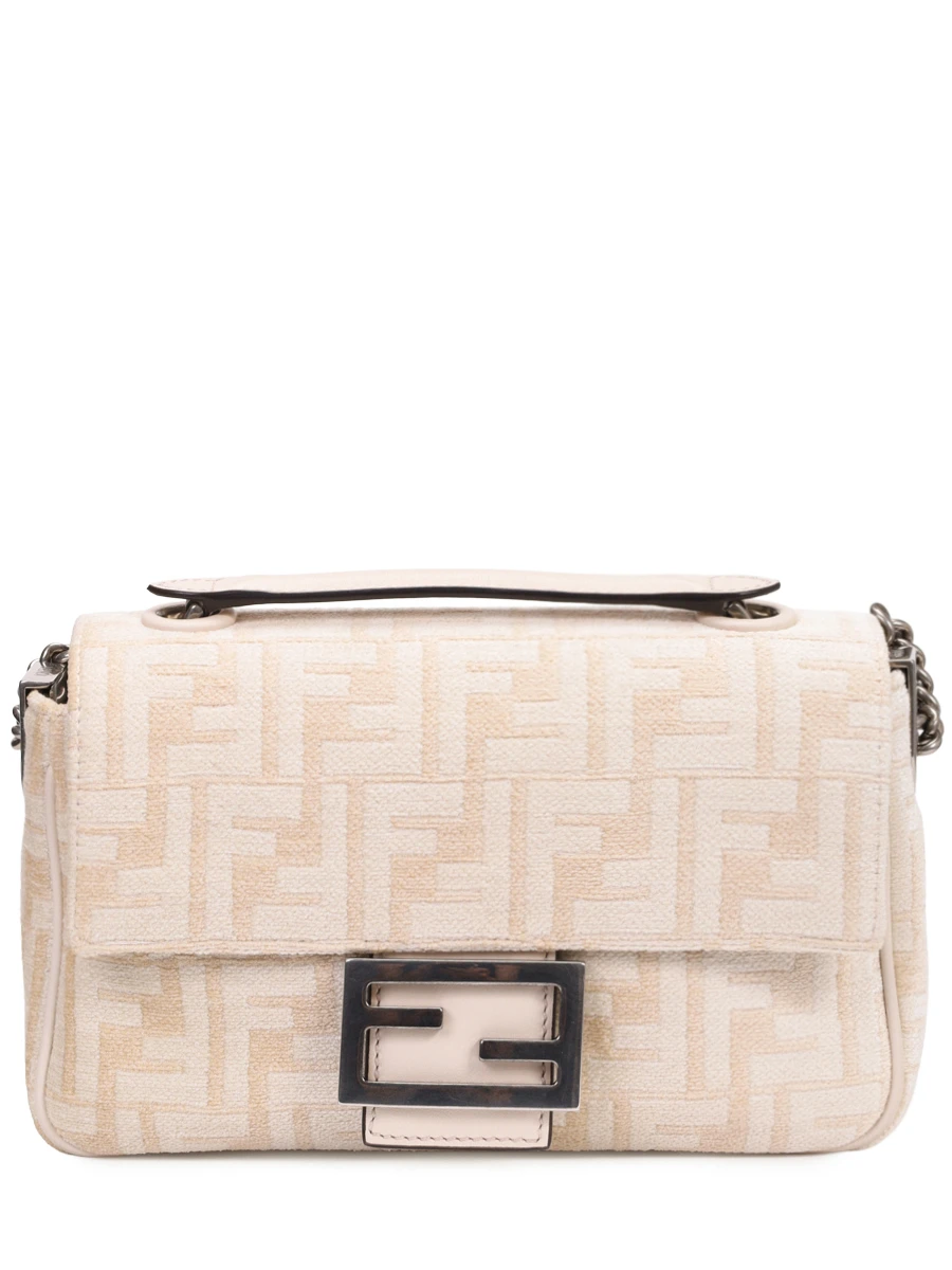 Сумка текстильная FENDI 8BR793ALG7 F1HZP Бежевый 