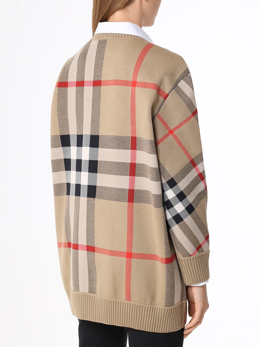 Джемпер шерстяной BURBERRY 8039152 A7026 Бежевый  Фото 3