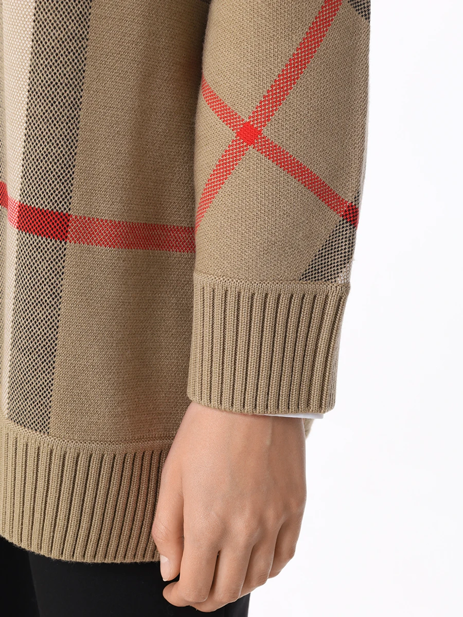Джемпер шерстяной BURBERRY 8039152 A7026 Бежевый  Фото 5