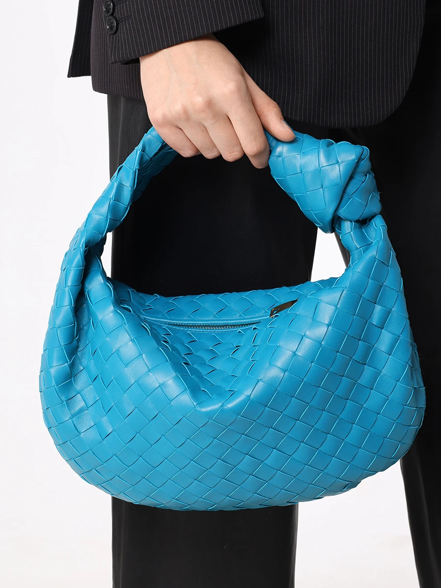 Сумка кожаная BOTTEGA VENETA 690225VCPP0 4403 Синий  Фото 2