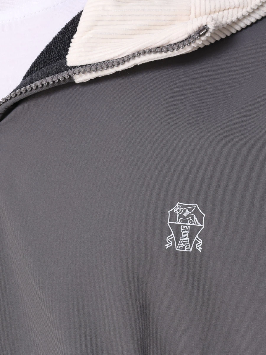 Костюм хлопковый BRUNELLO CUCINELLI MTU143129G/MTU143152G CVP31 Серый  Фото 5