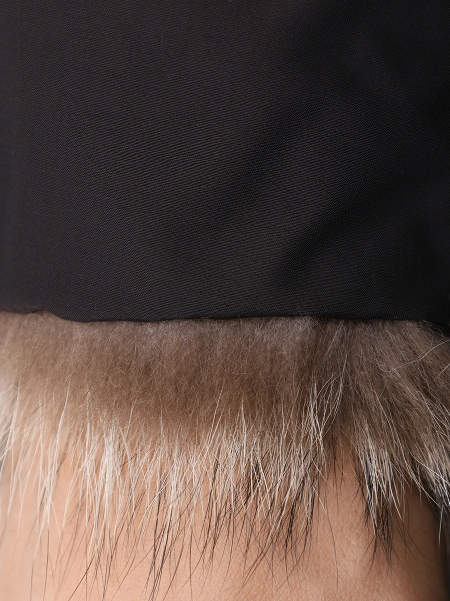 Парка двусторонняя из меха енота FERRE Realkrb Коричневый  Фото 7