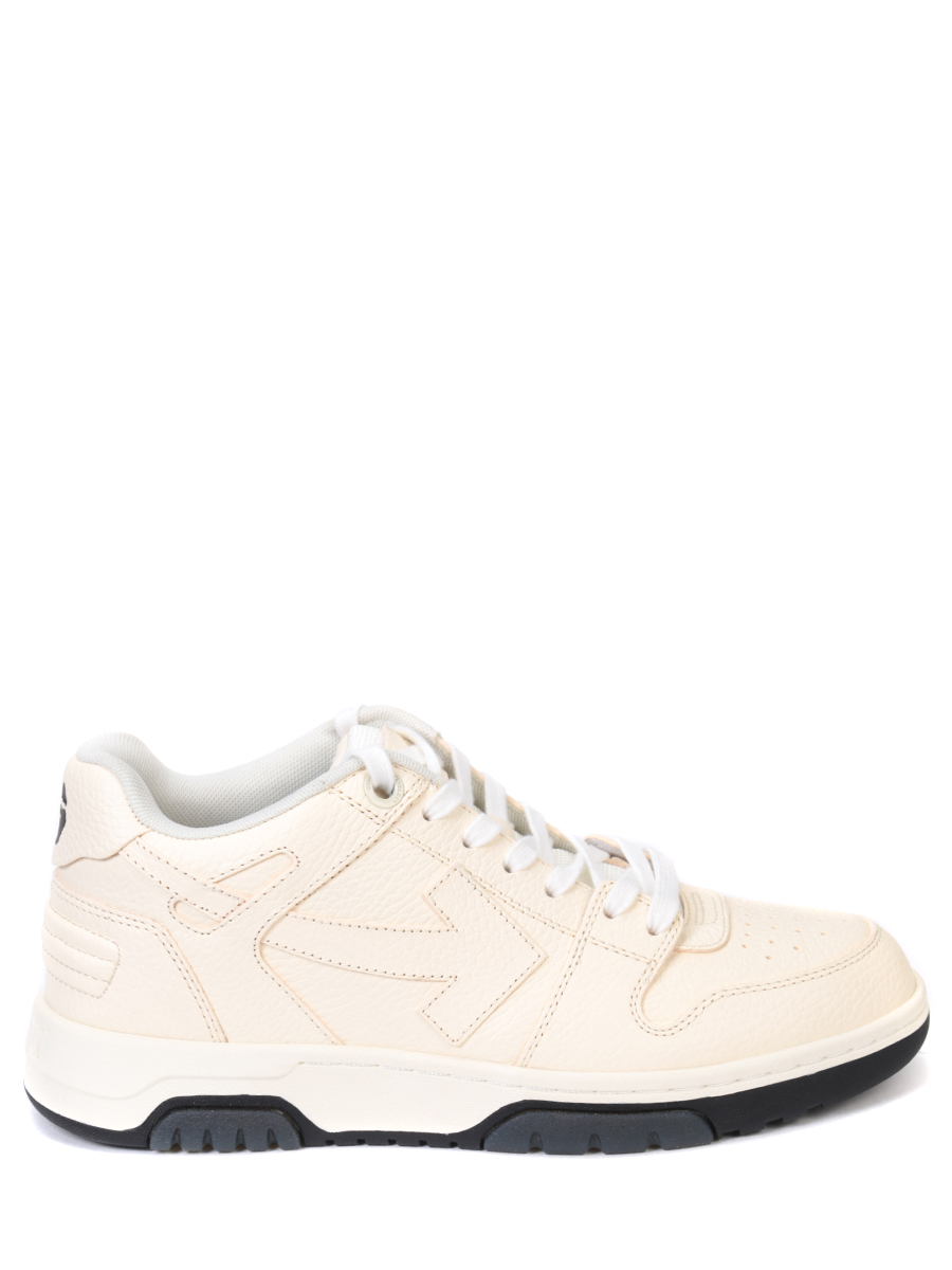 Кроссовки кожаные OFF-WHITE