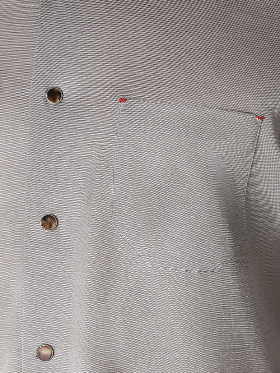 Рубашка Slim Fit хлопковая KITON UMCNERHH0841308000, размер 56, цвет серый - фото 6